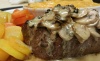 Peppercorn Mushroom Steak